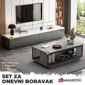 Komoda i stol za dnevni boravak - ALTEA