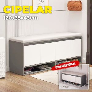 Cipelar s klupom - 120*35*43cm